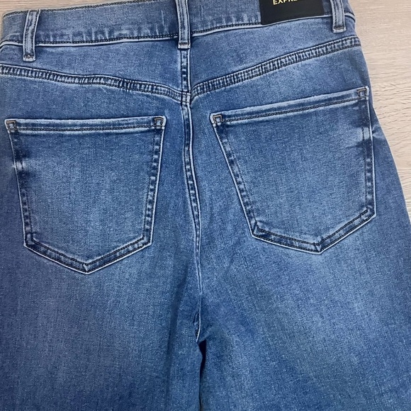 Express Mom High Rise Jeans Size 8 - Picture 10 of 10